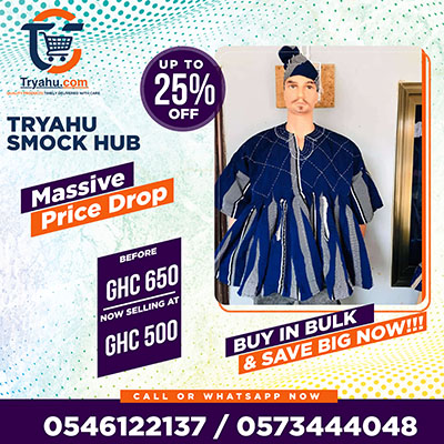 Buy Traditional Batakari Smocks Online | Ghana Smock Tryahu